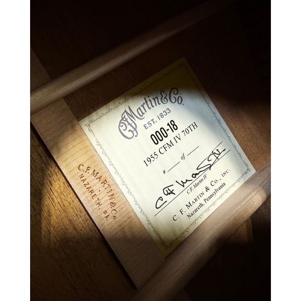 Martin Guitar 000-18 1955 CFM IV 70th