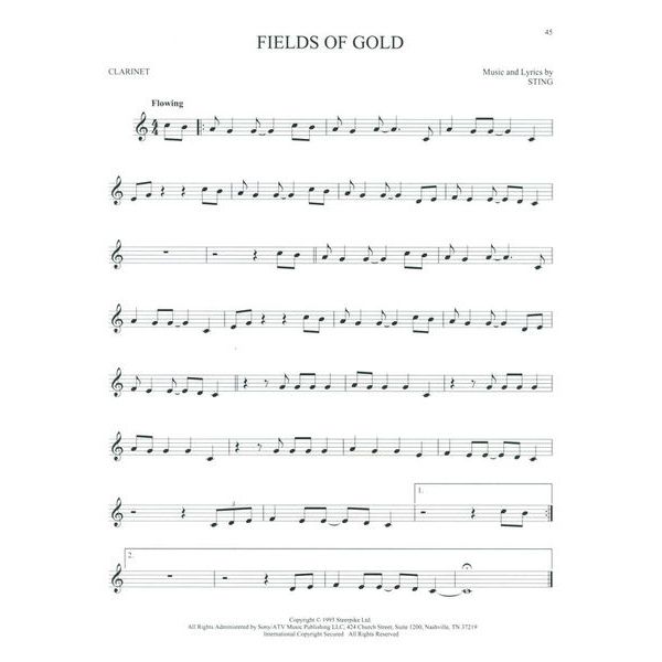 Hal Leonard 101 Hit Songs For Clarinet