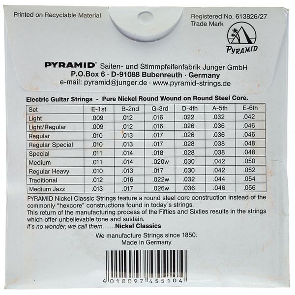 Pyramid Nickel Classic Special 011-048