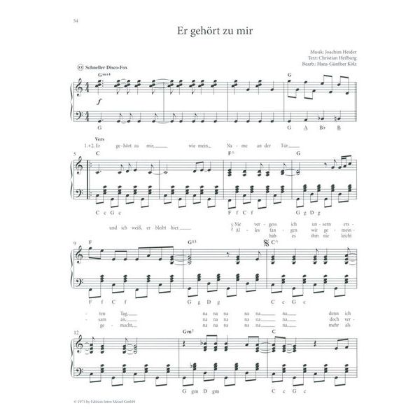 Holzschuh Verlag Schlager & Chansons 50er