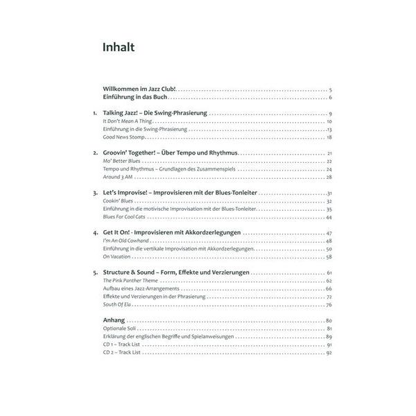 Edition Dux Jazz Club A-Sax