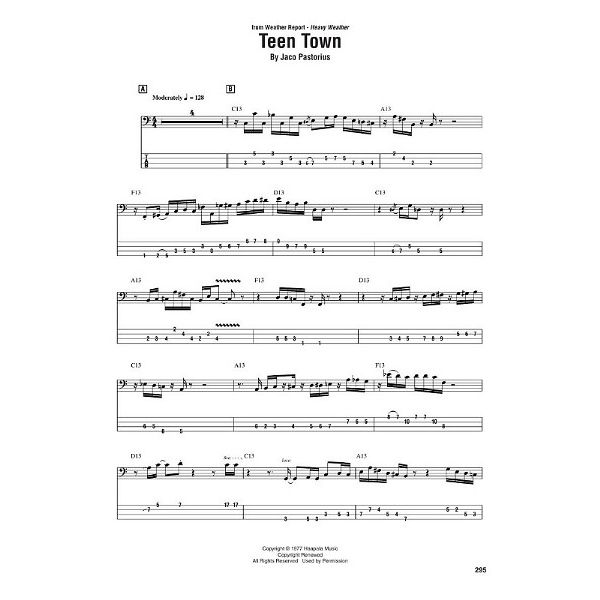 Hal Leonard Jaco Pastorius Omnibook