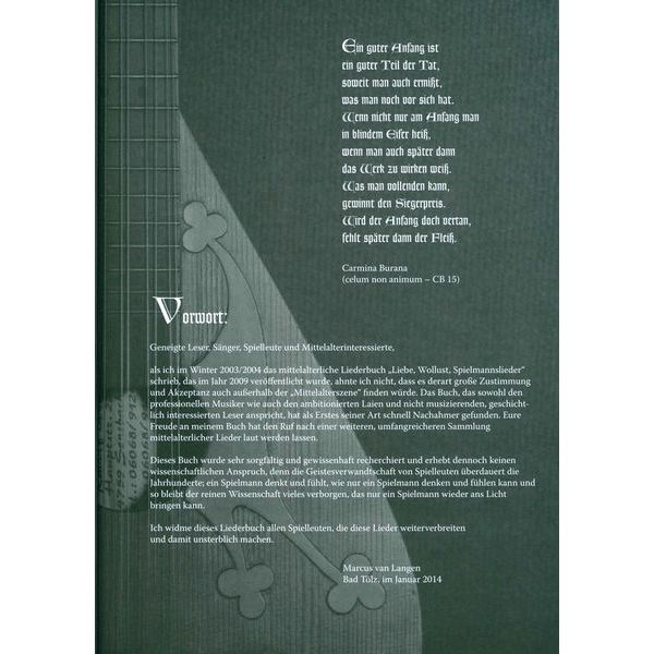 Fingerprint  Das mittelalterlicheLiederbuch