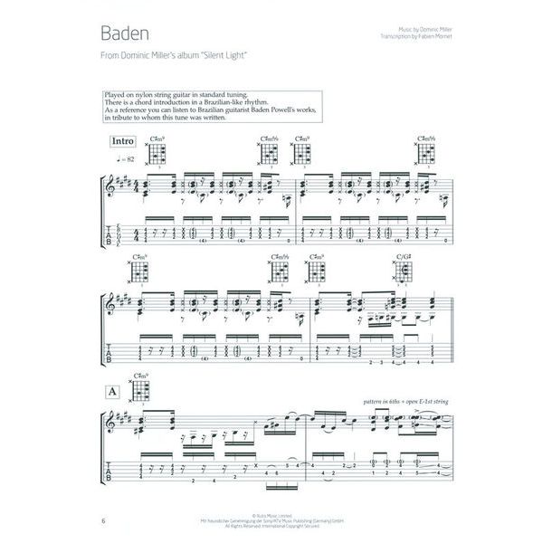 Hal Leonard Best Of Dominic Miller