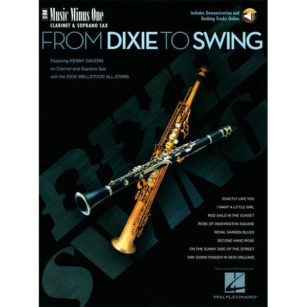 Music Minus One From Dixie to Swing Clarinet