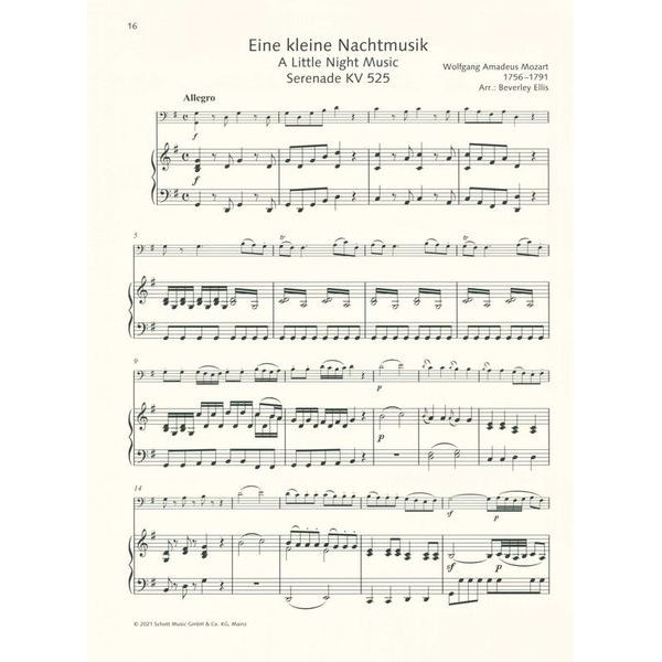 Schott The Entertainer Cello