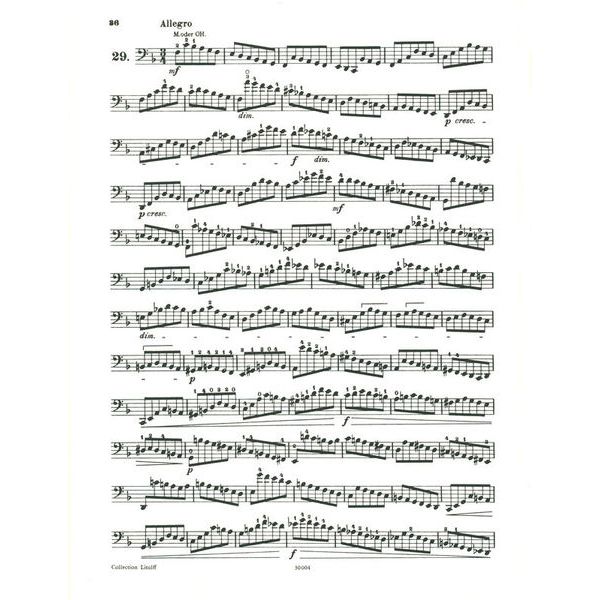 Edition Peters Dotzauer 113 Cello-Etüden 1