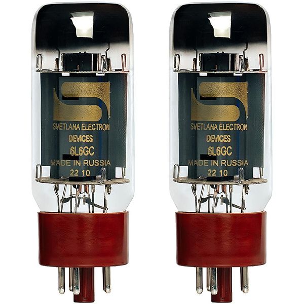 Svetlana 6L6GC Tubes Matched Pair