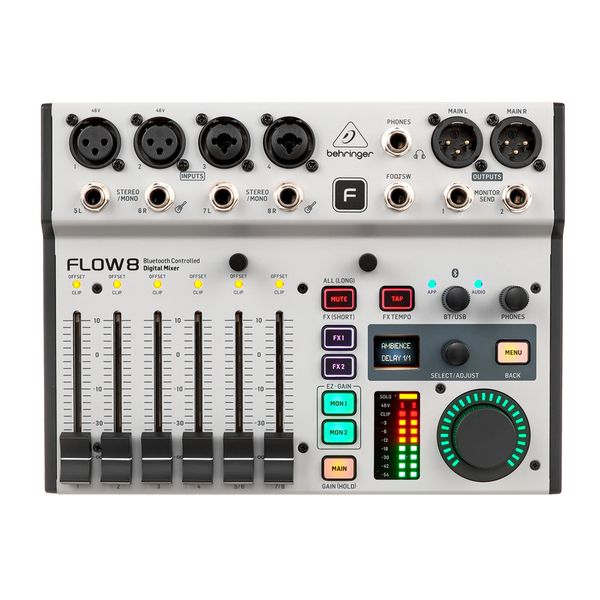 Behringer Flow 8 HP Bundle