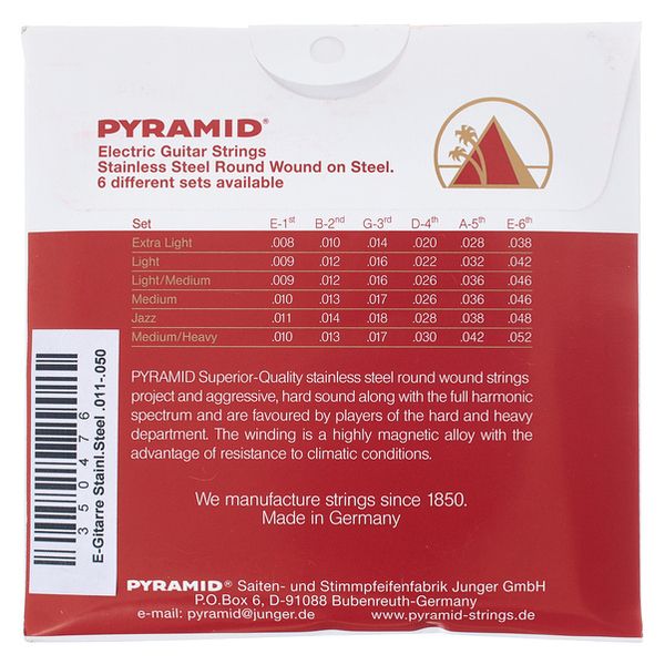 Pyramid Stainless Steel 011-050