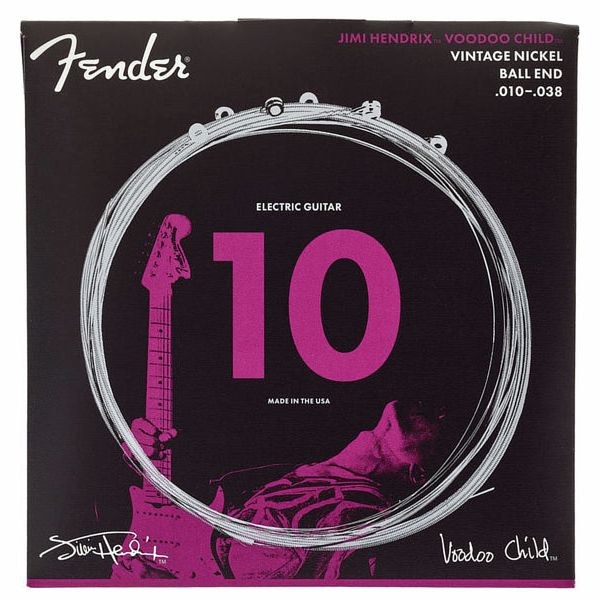 Fender Hendrix Voodoo Child BE Nickel