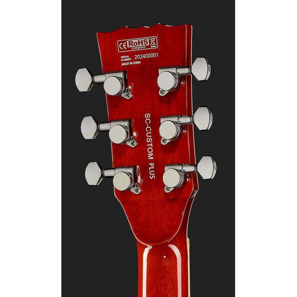 Harley Benton SC-Custom Plus EMG TBF w/Bag