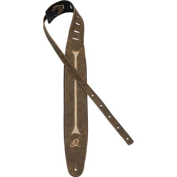 Ortega OSBS-3 Leather Strap GRY