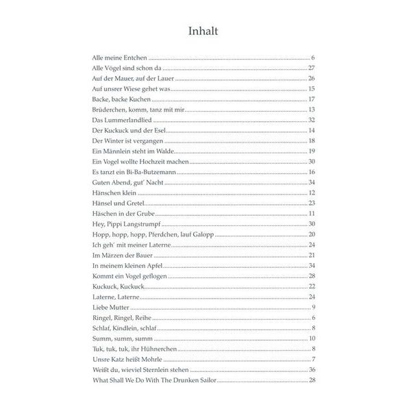 Holzschuh Verlag Kinderlieder Violoncello