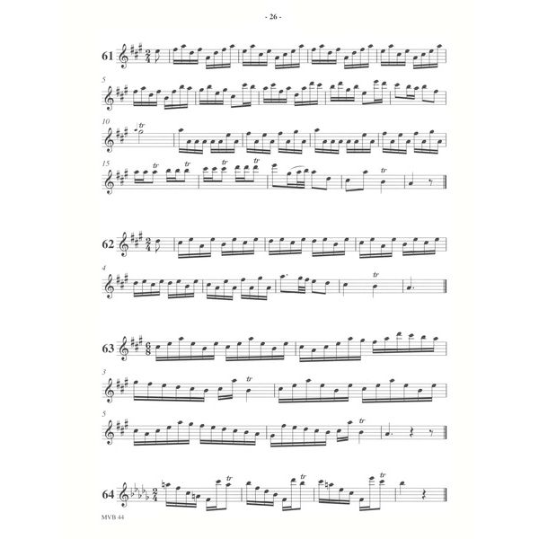 Johannes Bornmann 70 Solfeggien