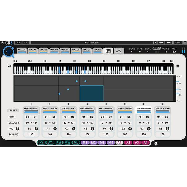 Waves CR8 Creative Sampler