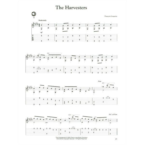 Cherry Lane Music Company 50 Baroque Solos For Classical