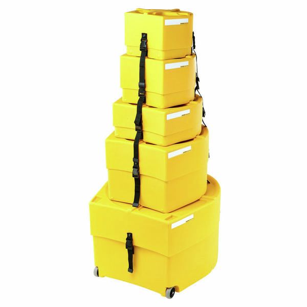 Hardcase HRockFus3 F.Lined Set Yellow
