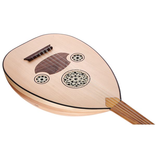 Saz 166-AK Turkish Oud Apricot