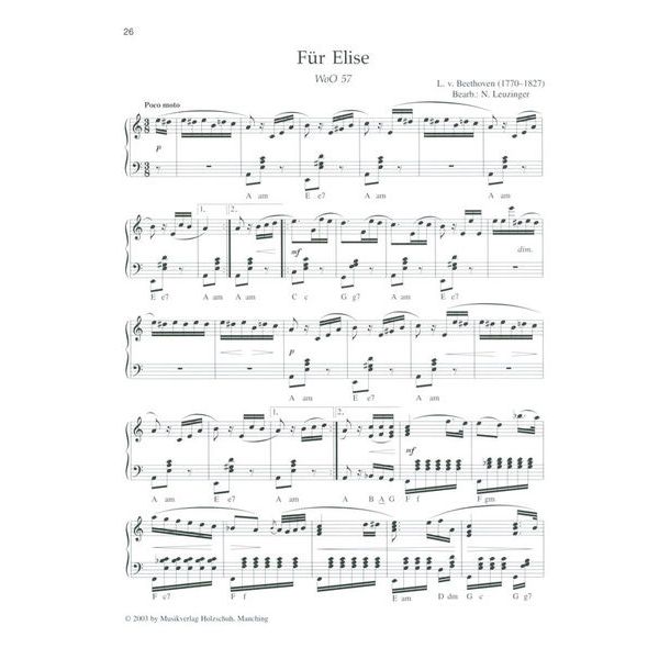 Holzschuh Verlag Classics Accordion