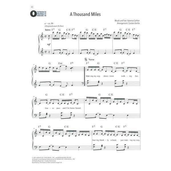 Schott Pop Piano Playlist 3