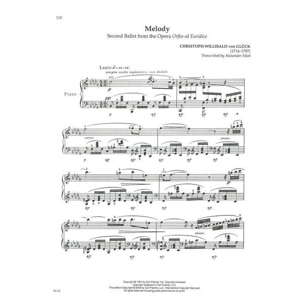 Carl Fischer Alexander Siloti Collection