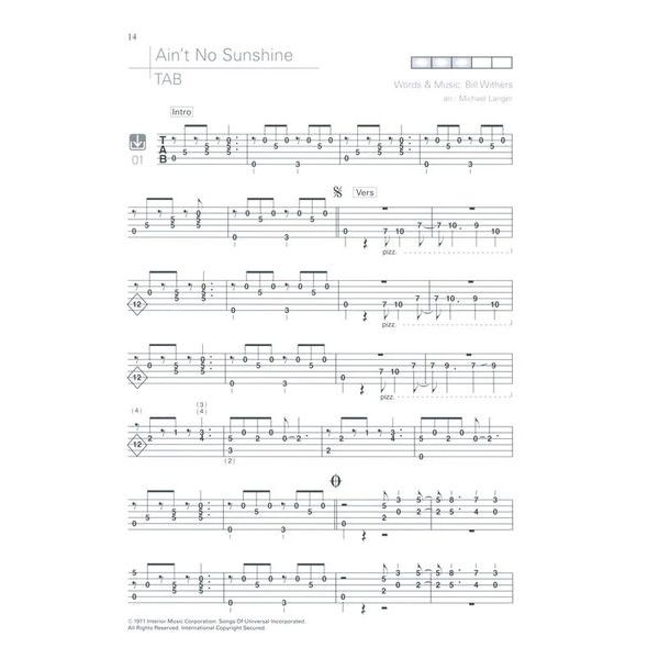 Edition Dux Acoustic Pop Guitar Solos 2