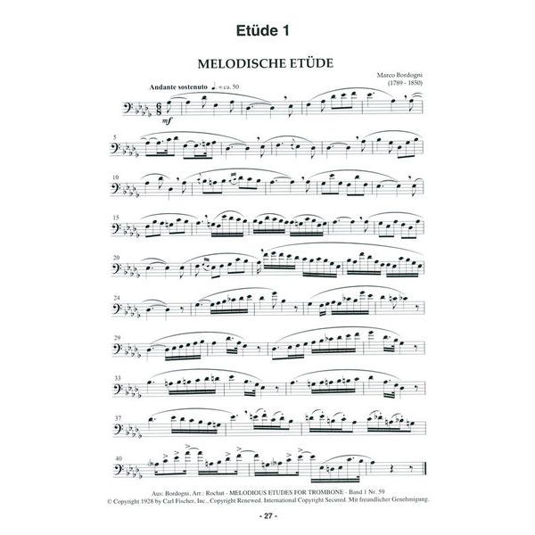 Musikverlag Heinlein Praxis Posaune