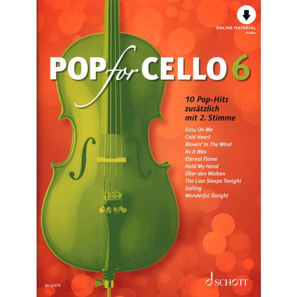 Schott Pop For Cello 6