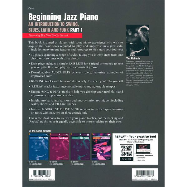 Schott Beginning Jazz Piano 1