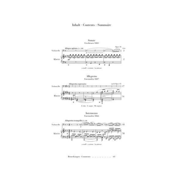 Henle Verlag Grieg Sonate a-moll op. 36