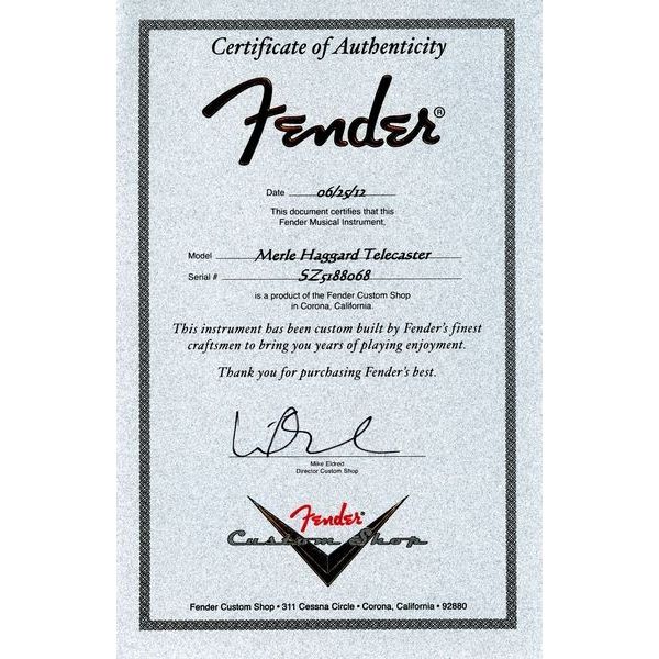 Fender Merle Haggard Signature Tele