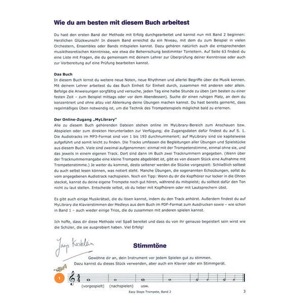 De Haske Easy Steps 2 Trumpet
