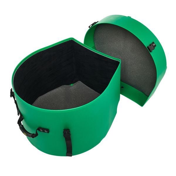 Hardcase 18" F.Tom Case F.Lined D.Green