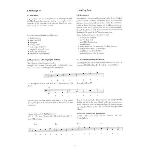 Advance Music Jazz Bass Compendium