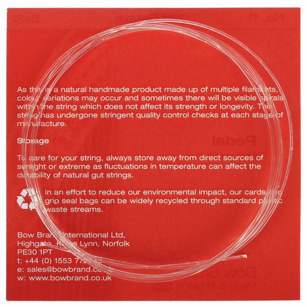 Bow Brand Pedal Nat. Gut 2nd B No.11