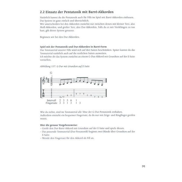 Schott Pentatonic On Guitar