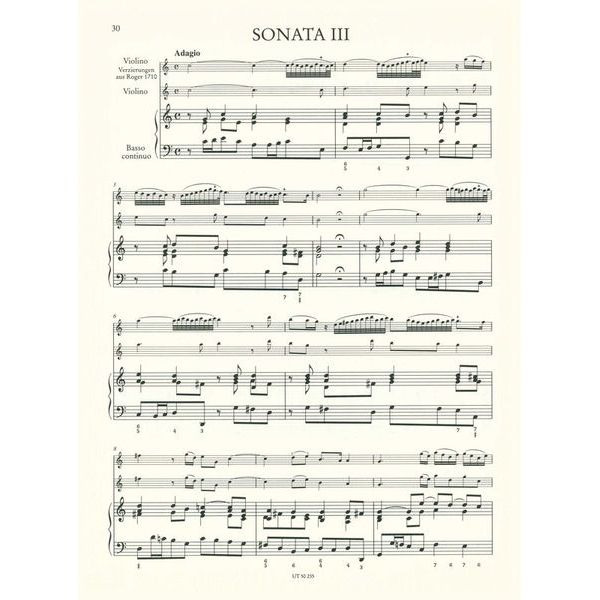 Wiener Urtext Edition Corelli Violinsonaten 1