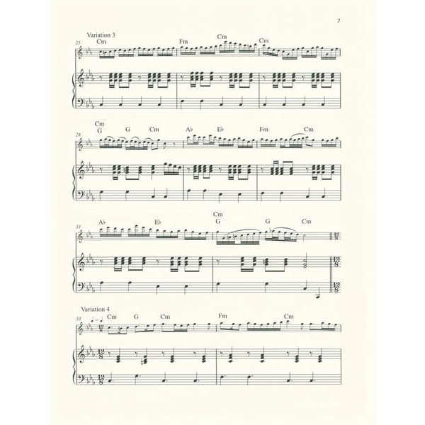 Schott The Wellerman Variationen Alto