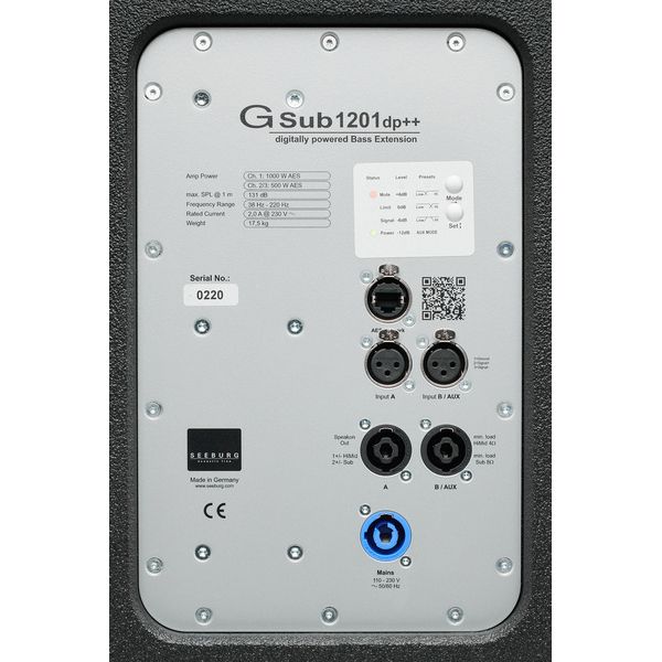 Seeburg Acoustic Line G Sub 1201dp++