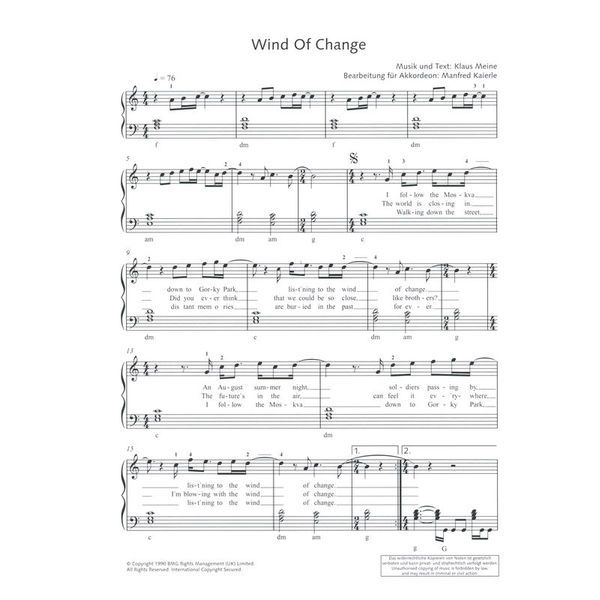 Schott Pop For Accordion 1