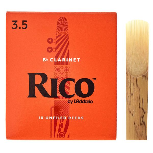 DAddario Woodwinds Rico Bb- Clar 3.5