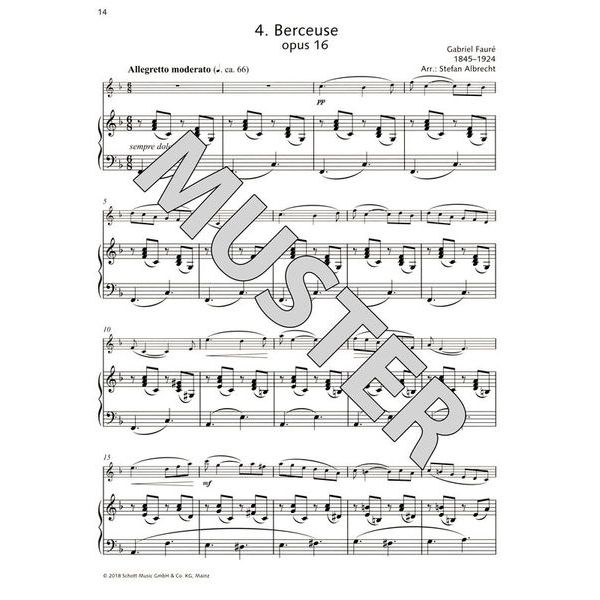 Schott Easy Concert Pieces Flute 3