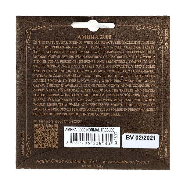 Aquila 150C Ambra 2000 Classical