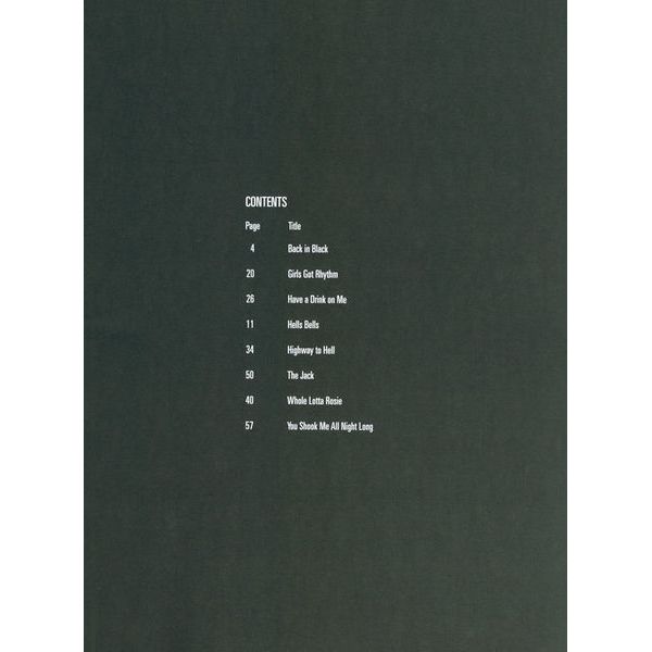 Hal Leonard Guitar Play-Along AC/DC Class