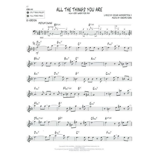 Hal Leonard Jazz Play-Along Jazz Standards