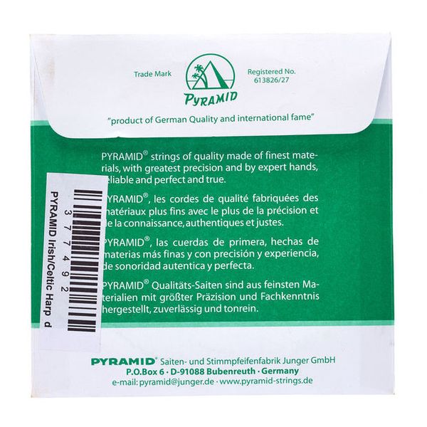Pyramid Irish / Celtic Harp String d