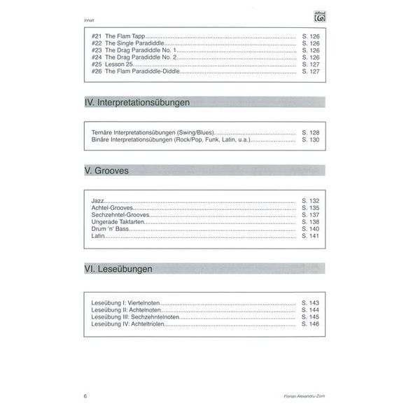 Alfred Music Publishing Die Kunst des Besenspiels