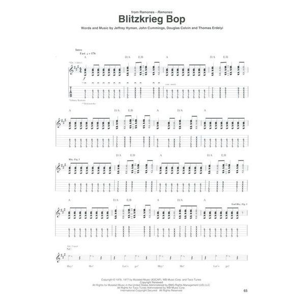 Hal Leonard Guitar 50 Greatest Rock Songs