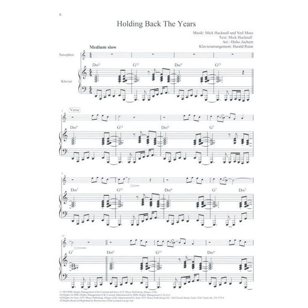 Schott Soul Classics 2 T-Sax